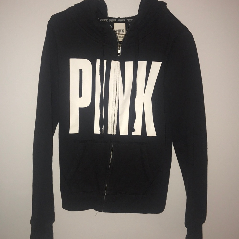 Pink zip up jacket